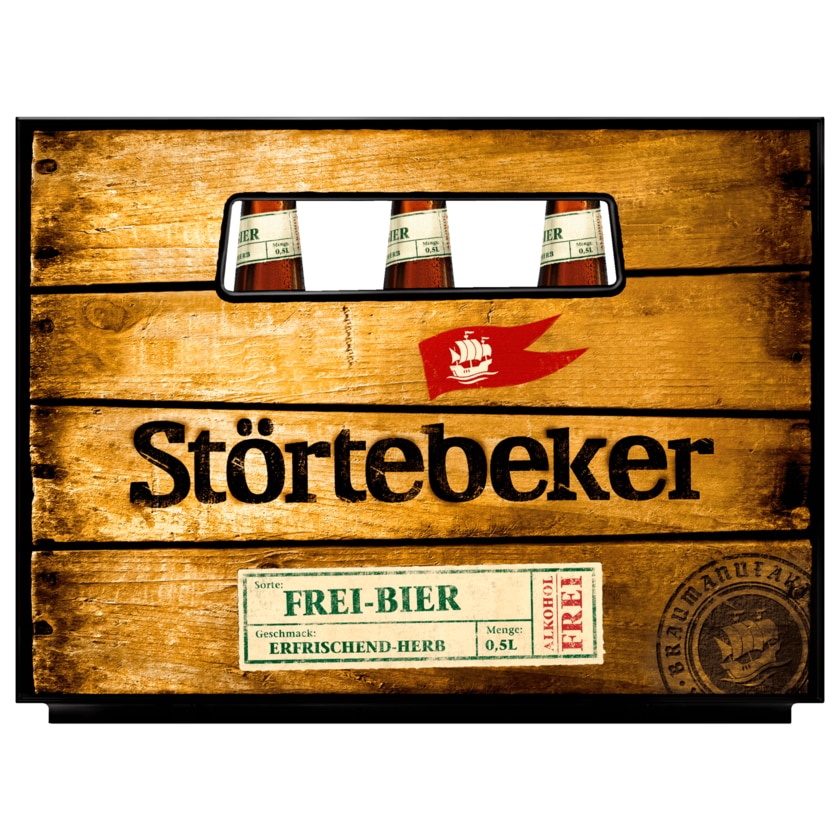 Störtebeker Bio Frei-Bier alkoholfrei 20x0,5l